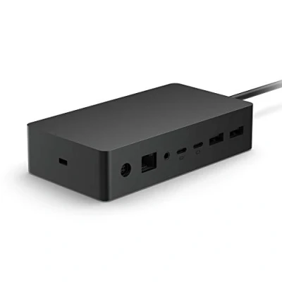 Abbildung von Microsoft Surface Dock 2 (4X USB C, 2X A, Gigabit Ethernet Anschluss, Audio Port)