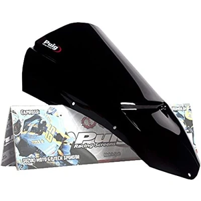 Abbildung von Puig 4110N Kuppel Racing Aprilia Tuono 1000r 06 10, Schwarz