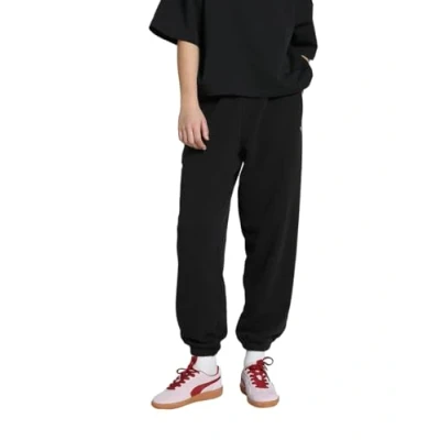 Abbildung von Puma Wardrobe Relaxed Jogginghose, Damen, Größe: XL, Black