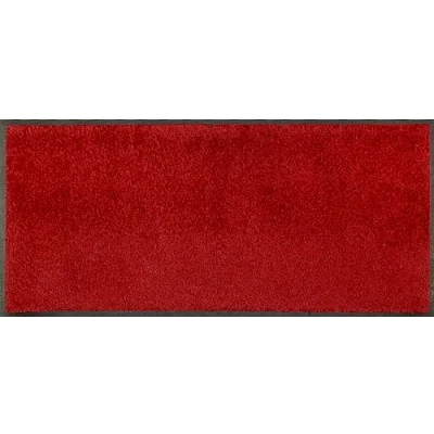 Abbildung von Wash+Dry Fußmatte, Regal Red 35x75cm, innen und außen, waschbar, rot