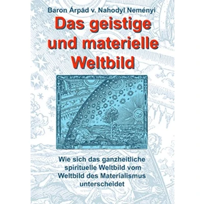 Abbildung von das geistige und materielle Weltbild: Wie sich ganzheitliche spirituelle Weltbild vom des Materialismus unterscheidet