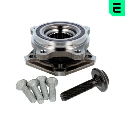 Abbildung von OPTIMAL 100703L Radlagersatz mit Radnabe, Befestigungsmaterial, ABS Sensorring 102mm AUDI: Q7, VOLKSWAGEN: Touareg III