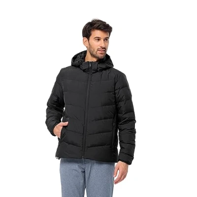 Abbildung von Jack Wolfskin Colonius Daunenjacke, Herren, Größe: 3XL, Black