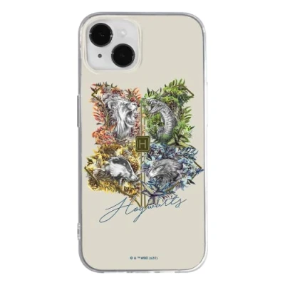 Abbildung von ERT GROUP Handyhülle für Apple iPhone 14 Plus Original und offiziell Lizenziertes Harry Potter Muster 040 optimal an die Form des Handy angepasst, hülle aus TPU