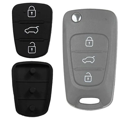 Abbildung von KONIKON Autoschlüssel Tastenfeld Gummi Pad Neu passend für Hyundai Kia i10 i20 i30 ix35 ix20 Elantra