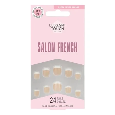Abbildung von Elegant Touch Natural French Nägel 144 Bare (XS)