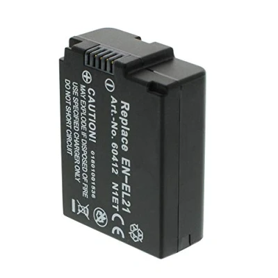 Abbildung von Amsahr Digital Replacement Camera and Camcorder Battery for Nikon EN EL21, 1 V2
