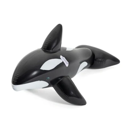 Abbildung von Bestway Rider Jumbo Wal, Schwarz, Weiß, Aufsitz Schwimmer, Muster, Vinyl, 3 Jahr(e), 900 mm