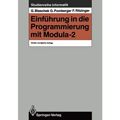Abbildung von Einführung in die Programmierung mit Modula 2 (Studienreihe Informatik) (German Edition)