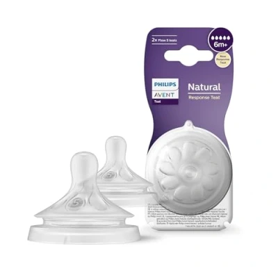 Abbildung von Philips Avent BPA Free Natural Fast Flow Nipples, 2 Count