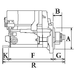 Abbildung von Starter HC CARGO F 032 116 981