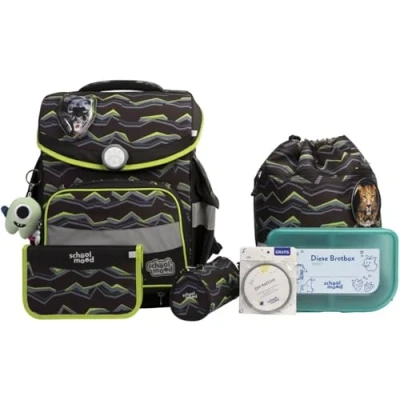 Abbildung von School Mood Timeless Pro Finn Panther grau Schulranzen Modell 2024/25