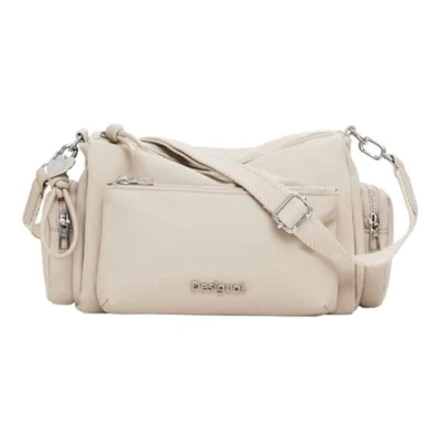 Abbildung von Desigual Handtasche, Damen, Größe: One Size, Beige