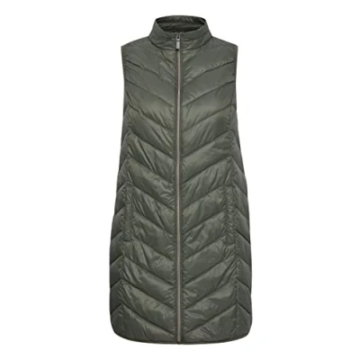 Abbildung von Fransa Frbapadding 4 Outerwear Weste, Damen, Größe: Medium, Hedge