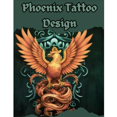 Abbildung von Phoenix Tattoo Design.: book ideas for Professionals and Amateurs.