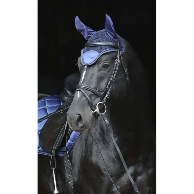Abbildung von Covalliero Fliegenhaube Empara Navy Vollblut/Warmblut