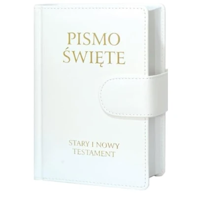 Abbildung von Pismo Swiete Stary i Nowy Testament B5 biale skoropodobne z zapieciem na magnes