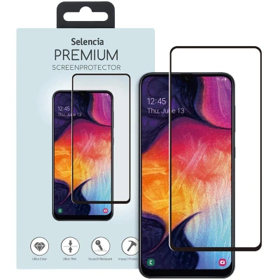 Abbildung von Samsung Galaxy A51 Panzerglas Selencia Premium Displayschutz Gehärtetes Glas Screen Protector aus gehärtetem für das