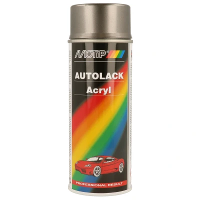 Abbildung von MOTIP 51082 Fahrzeug Kombinationslack 400ml Spraydose grau Kompakt rot glänzend 12 ml