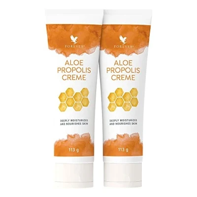 Abbildung von Forever Aloe Propolis Creme, 74% Vera (2 x 113 g)