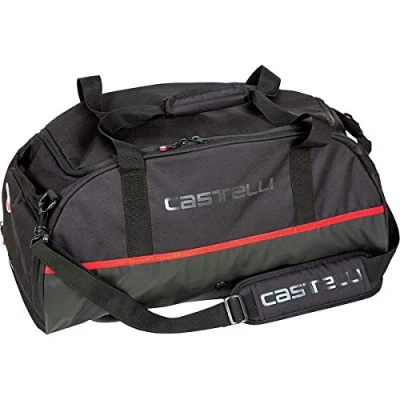 Abbildung von CASTELLI Men&#039;s Gear Duffle Bag 2 Gym, Schwarz, Uni