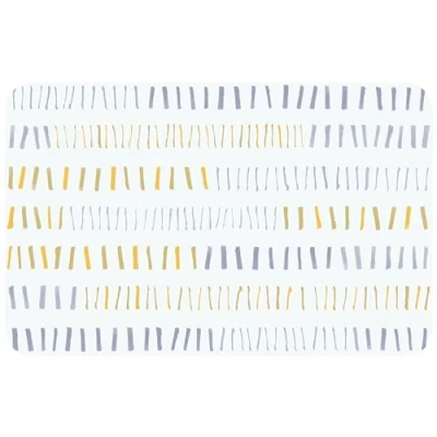 Abbildung von d c fix Tischset Rio Tilaso abwaschbare Unterlage für Küche &amp; Esstisch Platzset Platzdeckchen Teller Platzdecke Tisch Untersetzer Set 29 cm x 44 eckig