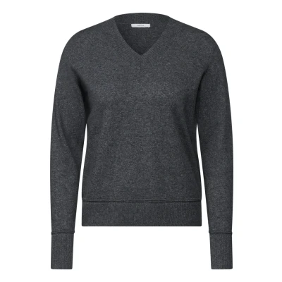 Abbildung von Cecil Strickpullover, Damen, Größe: Large, Grau