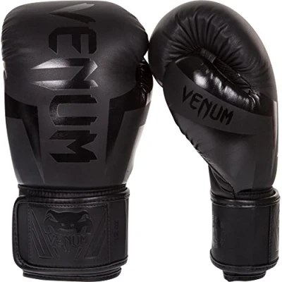 Abbildung von Venum Unisex boksehandsker Elite Boxhandschuhe, Matt Schwarz, 16oz EU