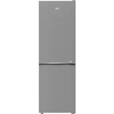 Abbildung von Beko B7RCNE367HXB freistehende Kühl/ Gefrierkombination, 316 l Nettovolumen, 210 Kühlen, 106 Gefrieren, NoFrost, AeroFlow, HarvestFresh, MultiZone, 3 Gefrierschubladen, Edelstahl Look