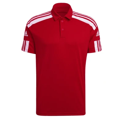Abbildung von adidas Performance Teamsport Textil Poloshirts Squad Poloshirt, Herren, Größe: Large, Rotweiss