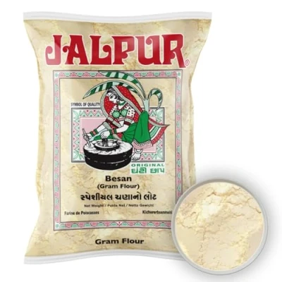 Abbildung von Jalpur Mit Mühlsteinen gemahlenes Kichererbsen Mehl (Besan) 200 g