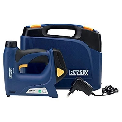 Abbildung von Rapid BTX140, Heftzange, Schwarz, Blau, Gelb, 20 Schüsse/min, 6 mm, 1,4 cm, No. 140