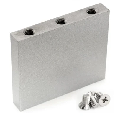 Abbildung von Musiclily Ultra 42mm Massiver Stahl Tremolo Block für Floyd Rose Locking Steg E Gitarre
