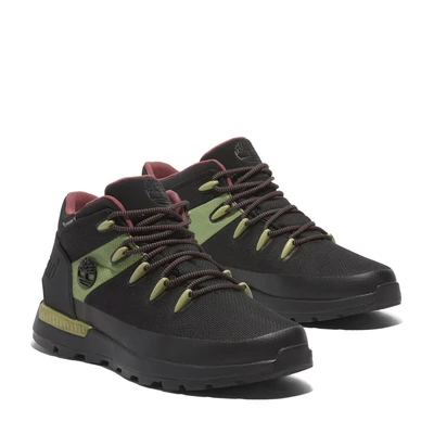 Abbildung von Timberland Sprint Trekker WP Sneaker high, Herren, Größe: 40, Black/medium green Schuhe