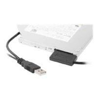 Abbildung von Gembird A USATA 01 ADAPTADOR DE Cable USB SATA 13 PIN Negro