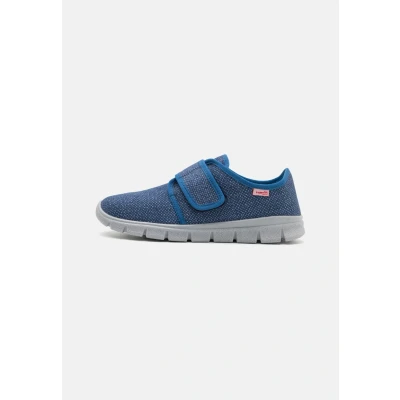 Abbildung von Superfit Bobby Unisex Hausschuh für Kinder, Größe: 37, Blau/mehrfarbig Schuhe