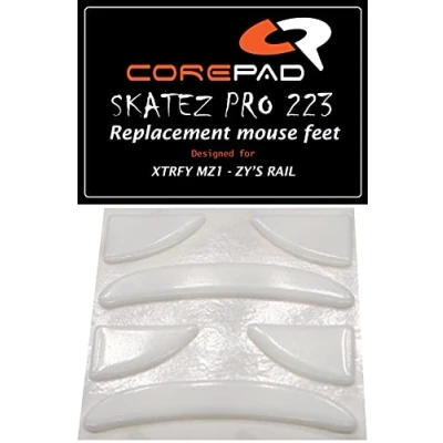 Abbildung von Corepad Skatez PRO 223 Ersatz Mausfüße kompatibel mit XTRFY MZ1 ZY’S Rail