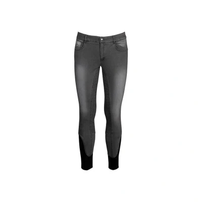Abbildung von Harry&#039;s Horse Reithose Herren Liciano Denim Full Grip H46 Schwarz