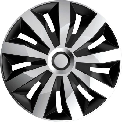 Abbildung von AutoStyle PP 5335SB Radblenden 15Zoll schwarz/silber