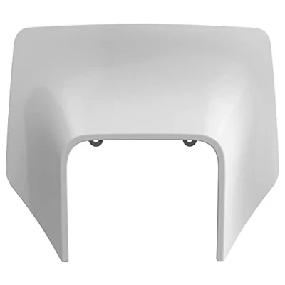 Abbildung von POLISPORT 8666900001 Starke und langlebige Leuchtturm restyling Maske kompatibel mit Motorrädern Husqvarna in Farbe Weiß