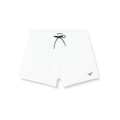 Abbildung von Emporio Armani Badeshorts Mid Boxer Beachwear mit Markenlogo