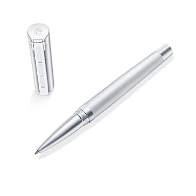 Abbildung von STAEDTLER Initium Metallum Tintenroller, Aluminium, M, schwarz, Made in Germany, mit edler Geschenkverpackung, 9PMM240M 9