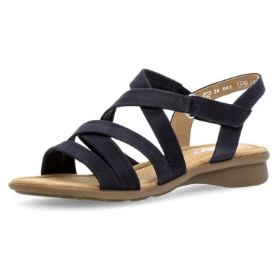 Abbildung von Gabor Comfort Riemensandalette, Damen, Größe: 42, Blue Schuhe