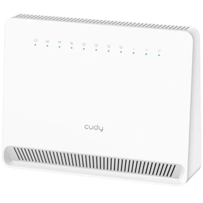 Abbildung von Cudy 4G LTE Advanced Cat 12 AX3000 Wi Fi 6 WLAN Router mit SIM Slot 1.2Gbit/s Geschwindigkeit, 3.0Gbit/s 4 x MIMO, OpenVPN, WireGuard, IPsec, WAN Failover, LT15E