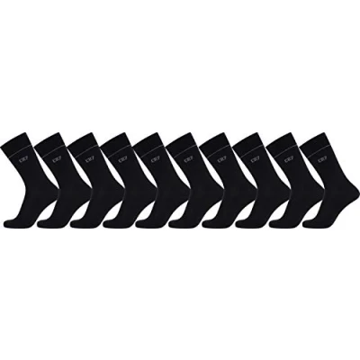 Abbildung von Cristiano Ronaldo CR7 Socken, Herren, Größe: 40 46, Schwarz