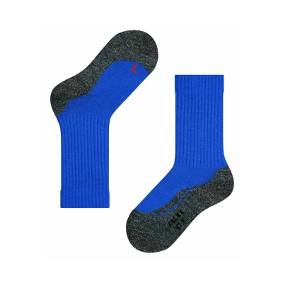 Abbildung von Falke Active WARM Anatomical Plush SOLE Socken für Kinder, Größe: 35 38, Cobalt blue
