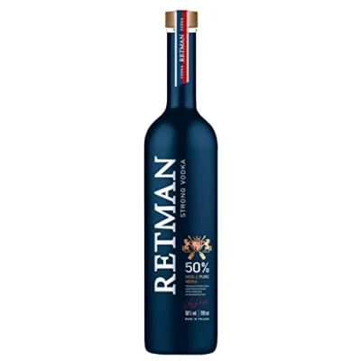 Abbildung von Torunska Retman Strong Vodka, starker Wodka aus Polen, 0,7 L, 50% Vol.