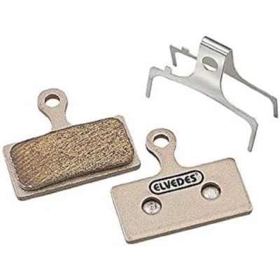 Abbildung von Bremsbeläge Für Scheibenbremse Elvedes Shimano BR M666, M785, M985, M988, R785, RS785 Gesintert Stahl (2x)
