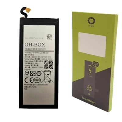 Abbildung von OH BOX® Akku kompatibel mit Samsung EB BG935ABE Galaxy S7 Edge (SM G935F, SM G9350)