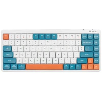 Abbildung von Tracer TRAKLA47309 Mechanische Tastatur, Weiß, Mehrfarbig, QWERTY